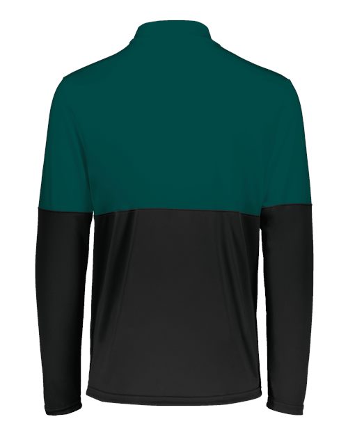 Holloway Momentum Team Quarter-Zip Pullover 223500 - Black/ Dark Green