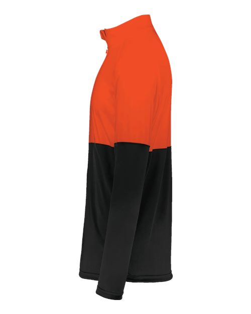 Holloway Momentum Team Quarter-Zip Pullover 223500 - Black/ Orange