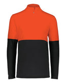 Holloway Momentum Team Quarter-Zip Pullover 223500 - Black/ Orange