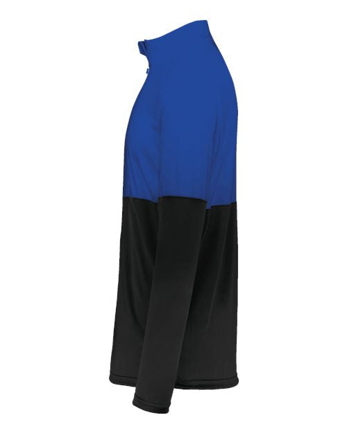 Holloway Momentum Team Quarter-Zip Pullover 223500 - Black/ Royal