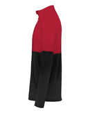 Holloway Momentum Team Quarter-Zip Pullover 223500 - Black/ Scarlet