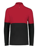 Holloway Momentum Team Quarter-Zip Pullover 223500 - Black/ Scarlet