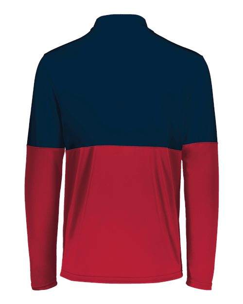 Holloway Momentum Team Quarter-Zip Pullover 223500 - Scarlet/ Navy