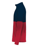 Holloway Momentum Team Quarter-Zip Pullover 223500 - Scarlet/ Navy