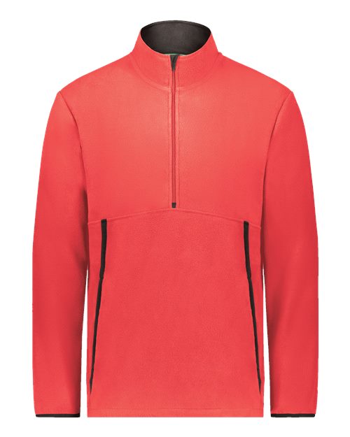 Augusta Sportswear Eco Revive™ Youth Polar Fleece Quarter-Zip Pullover 6856