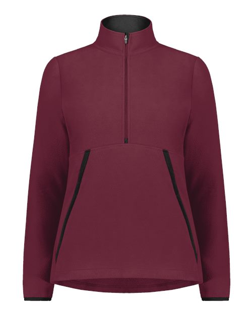 Augusta Sportswear Eco Revive™ Women's Polar Fleece Quarter-Zip Pullover 6857