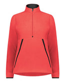 Augusta Sportswear Eco Revive™ Women's Polar Fleece Quarter-Zip Pullover 6857