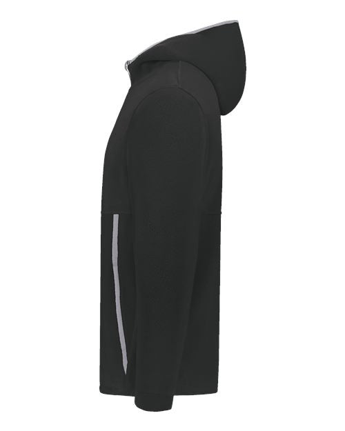 Augusta Sportswear Eco Revive™ Polar Fleece Hooded Full-Zip Jacket 6858
