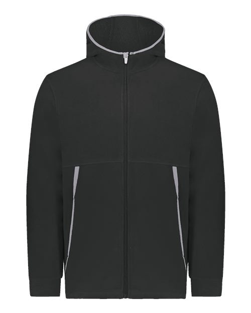 Augusta Sportswear Eco Revive™ Polar Fleece Hooded Full-Zip Jacket 6858
