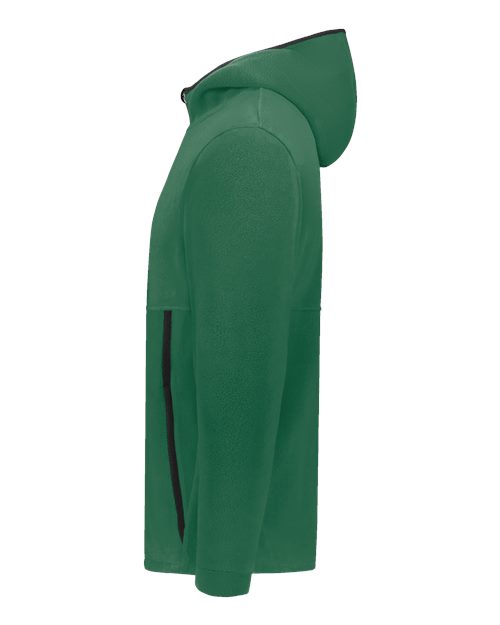 Augusta Sportswear Eco Revive™ Polar Fleece Hooded Full-Zip Jacket 6858