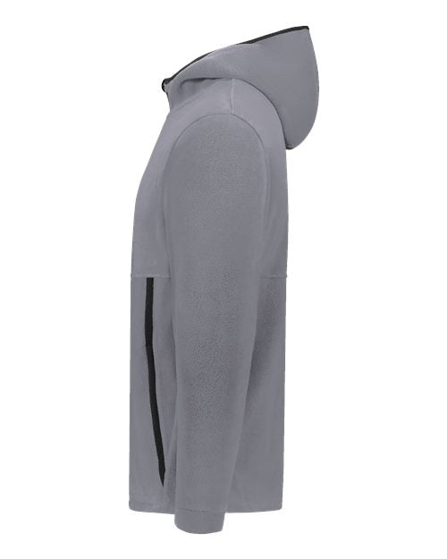 Augusta Sportswear Eco Revive™ Polar Fleece Hooded Full-Zip Jacket 6858