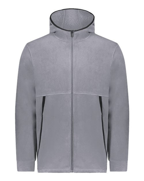 Augusta Sportswear Eco Revive™ Polar Fleece Hooded Full-Zip Jacket 6858