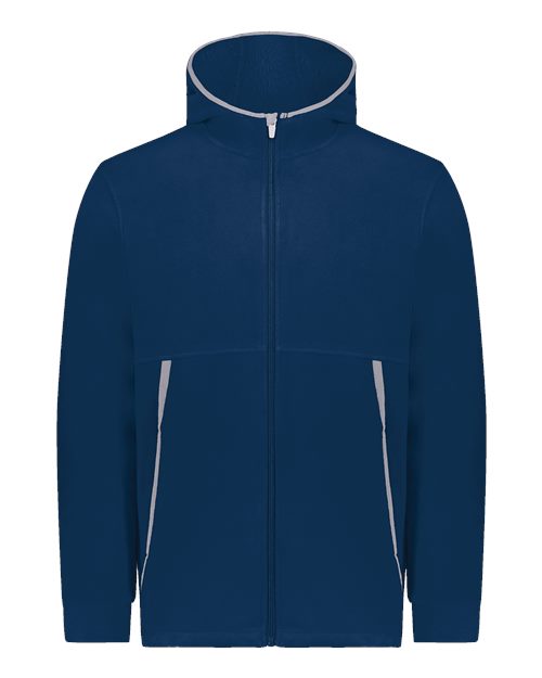 Augusta Sportswear Eco Revive™ Polar Fleece Hooded Full-Zip Jacket 6858