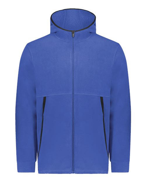 Augusta Sportswear Eco Revive™ Polar Fleece Hooded Full-Zip Jacket 6858