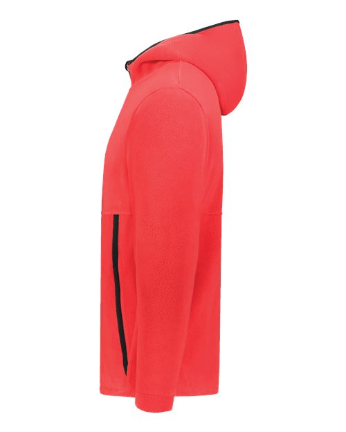 Augusta Sportswear Eco Revive™ Polar Fleece Hooded Full-Zip Jacket 6858
