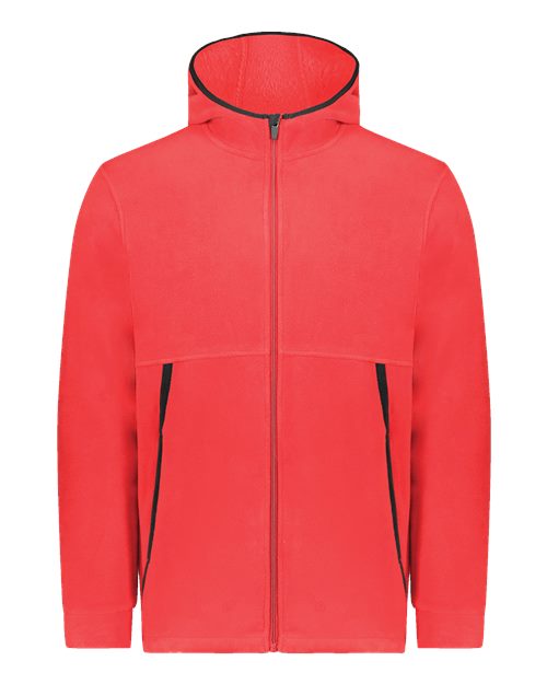 Augusta Sportswear Eco Revive™ Polar Fleece Hooded Full-Zip Jacket 6858