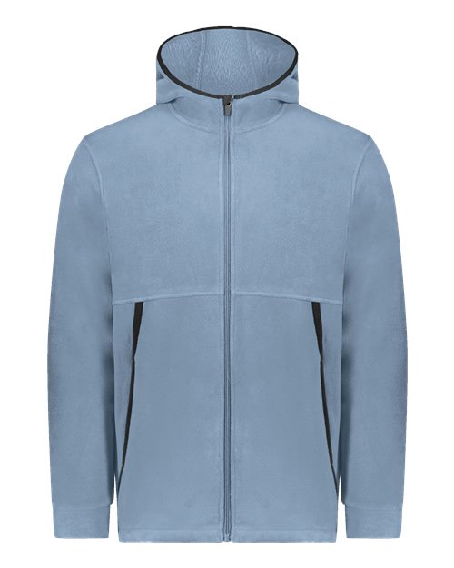 Augusta Sportswear Eco Revive™ Polar Fleece Hooded Full-Zip Jacket 6858