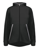 Augusta Sportswear Eco Revive™ Women's Polar Fleece Hooded Full-Zip Jacket 6860