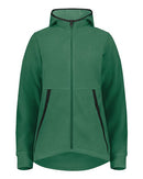 Augusta Sportswear Eco Revive™ Women's Polar Fleece Hooded Full-Zip Jacket 6860