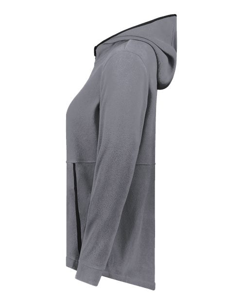 Augusta Sportswear Eco Revive™ Women's Polar Fleece Hooded Full-Zip Jacket 6860
