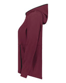 Augusta Sportswear Eco Revive™ Women's Polar Fleece Hooded Full-Zip Jacket 6860