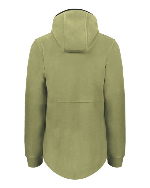 Augusta Sportswear Eco Revive™ Women's Polar Fleece Hooded Full-Zip Jacket 6860