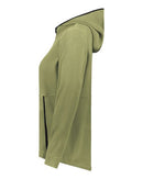 Augusta Sportswear Eco Revive™ Women's Polar Fleece Hooded Full-Zip Jacket 6860