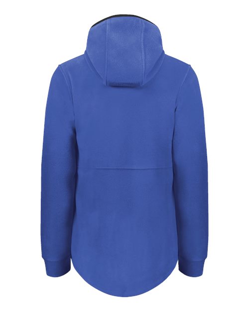 Augusta Sportswear Eco Revive™ Women's Polar Fleece Hooded Full-Zip Jacket 6860