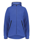 Augusta Sportswear Eco Revive™ Women's Polar Fleece Hooded Full-Zip Jacket 6860