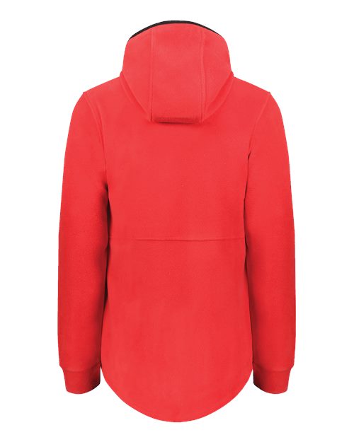 Augusta Sportswear Eco Revive™ Women's Polar Fleece Hooded Full-Zip Jacket 6860