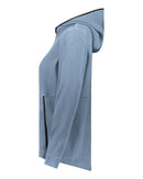 Augusta Sportswear Eco Revive™ Women's Polar Fleece Hooded Full-Zip Jacket 6860