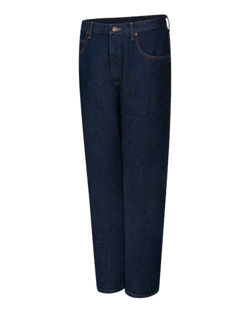 Red Kap Dura-Kap Flex Work Jeans PD90 - Prewashed Indigo - 35I