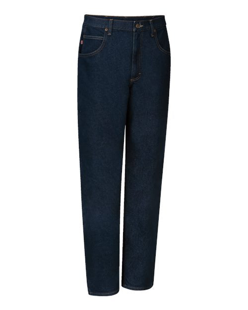 Red Kap Dura-Kap Flex Work Jeans PD90 - Prewashed Indigo - 24I
