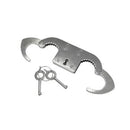 Rothco Thumbcuffs / Steel - Nickel Plated. Item
