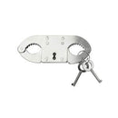 Rothco Thumbcuffs / Steel - Nickel Plated. Item
