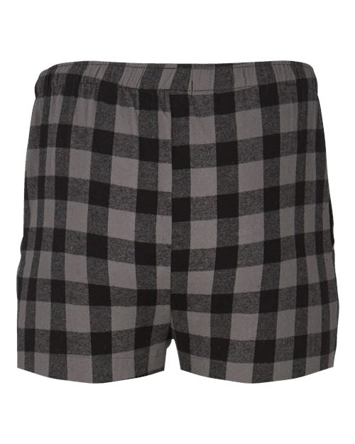 Boxercraft Double Brushed Flannel Boxers BM6701 - Charcoal/ Black Buffalo