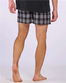 Boxercraft Double Brushed Flannel Boxers BM6701 - Charcoal/ Black Buffalo