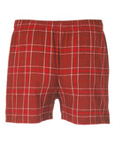 Boxercraft Double Brushed Flannel Boxers BM6701 - Crimson Field Day Plaid