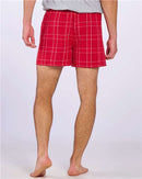 Boxercraft Double Brushed Flannel Boxers BM6701 - Crimson Field Day Plaid