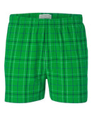 Boxercraft Double Brushed Flannel Boxers BM6701 - Kelly Field Day Plaid