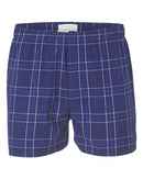 Boxercraft Double Brushed Flannel Boxers BM6701 - Navy Field Day Plaid