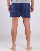 Boxercraft Double Brushed Flannel Boxers BM6701 - Navy Field Day Plaid