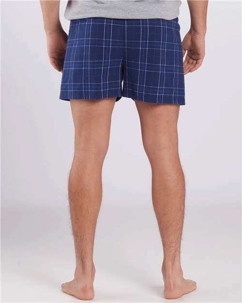 Boxercraft Double Brushed Flannel Boxers BM6701 - Navy Field Day Plaid