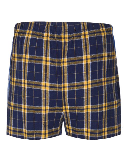 Boxercraft Double Brushed Flannel Boxers BM6701 - Navy/ Gold