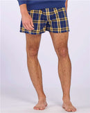 Boxercraft Double Brushed Flannel Boxers BM6701 - Navy/ Gold