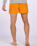 Boxercraft Double Brushed Flannel Boxers BM6701 - Orange Field Day Plaid