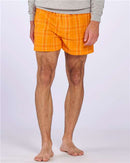 Boxercraft Double Brushed Flannel Boxers BM6701 - Orange Field Day Plaid
