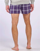 Boxercraft Double Brushed Flannel Boxers BM6701 - Purple/ White