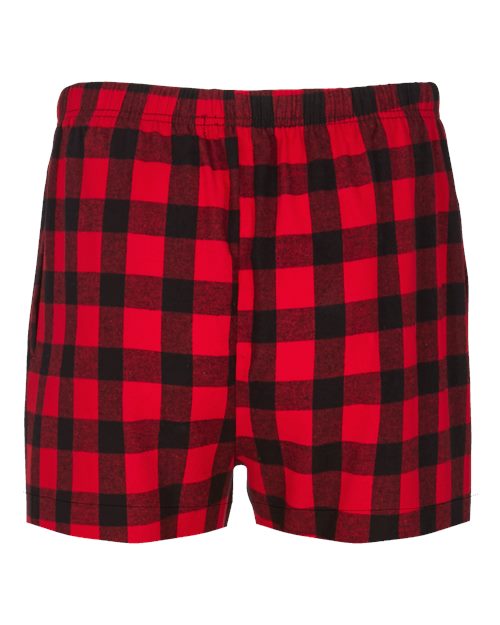 Boxercraft Double Brushed Flannel Boxers BM6701 - Red/ Black Buffalo