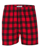 Boxercraft Double Brushed Flannel Boxers BM6701 - Red/ Black Buffalo